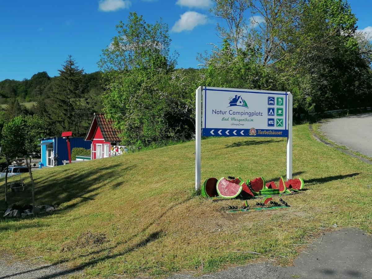 Naturcampingplatz Bad Mergentheim - Ferienwohnungen In Der Natur 外观 照片